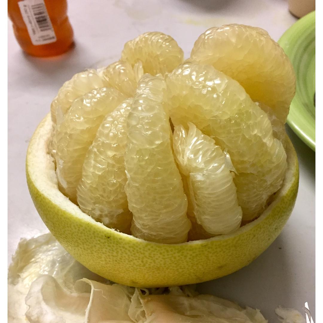 完美剥柚子大法……