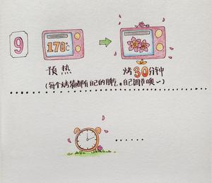 手绘版三生三世十里桃花酥的做法 步骤6