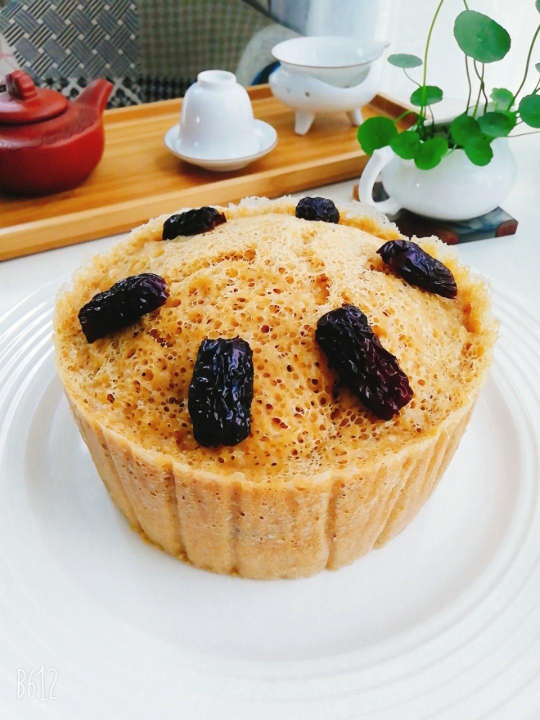 最受欢迎的红糖发糕(原创独家配方)