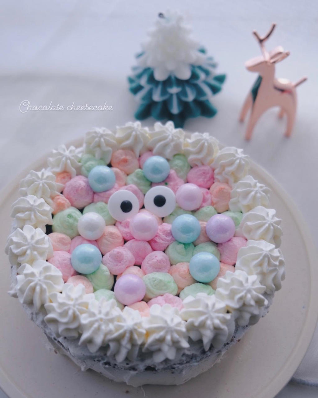 咖啡朗姆酒葡萄干芝士蛋糕（入门简易版）