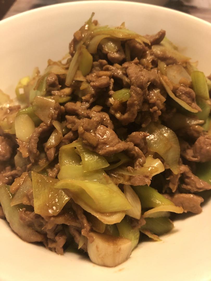 葱爆羊肉
