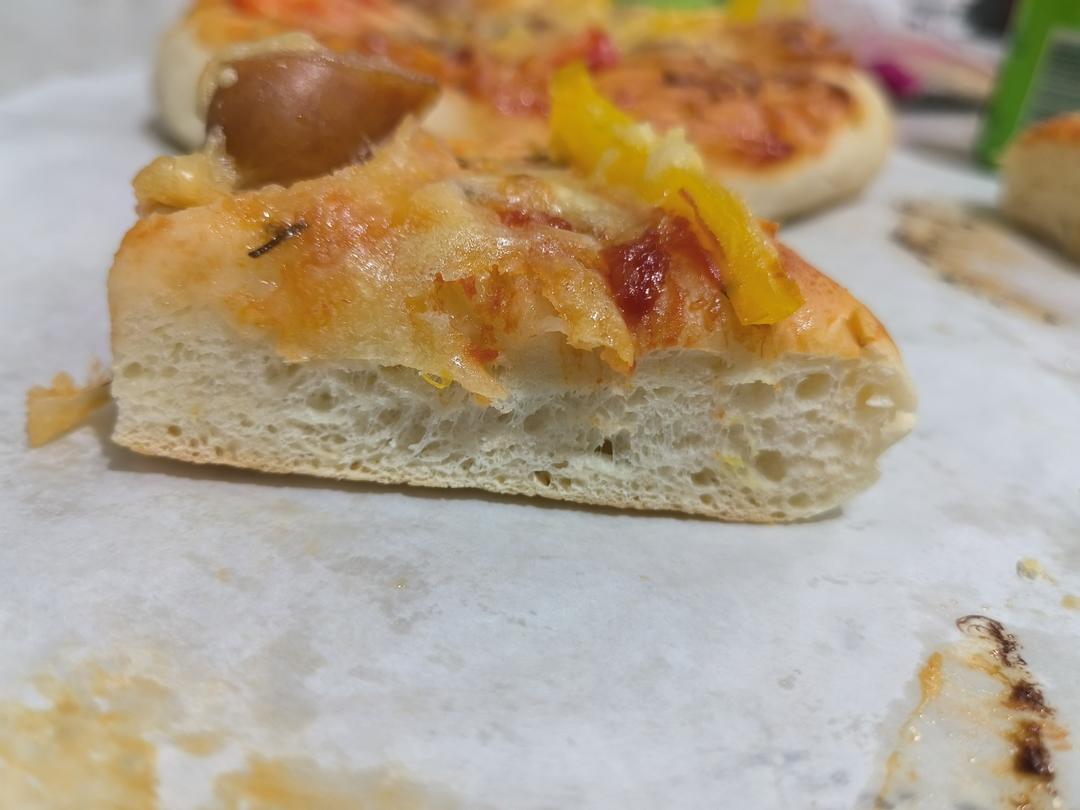 8寸披萨饼皮做法（🉑️厚🉑️薄，🉑️脆🉑️软）4张