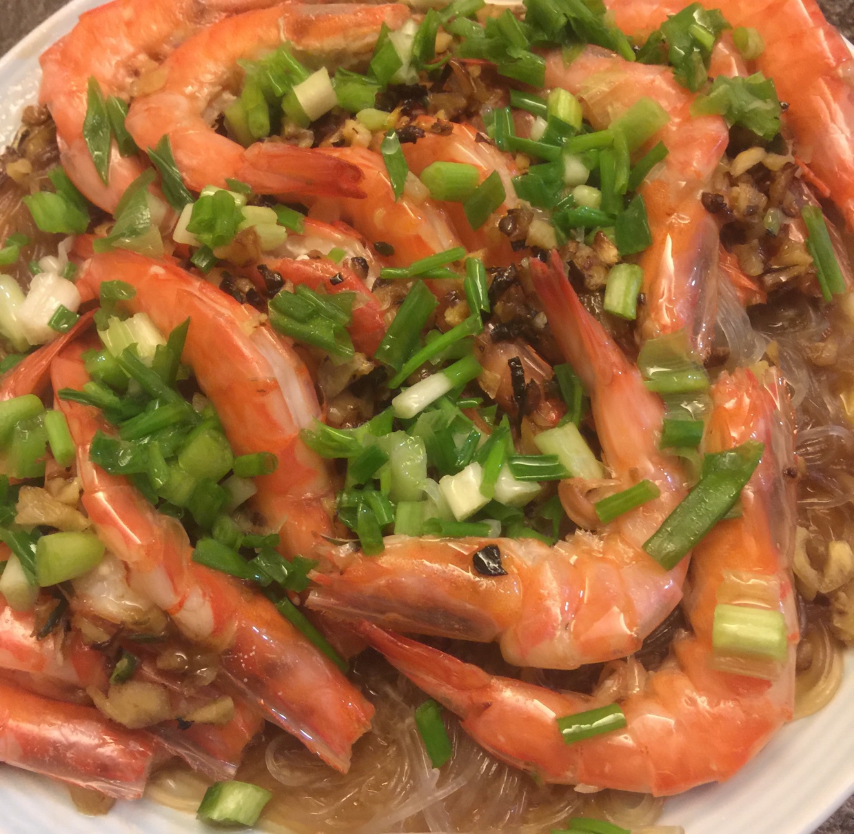 蒜蓉粉丝蒸大虾