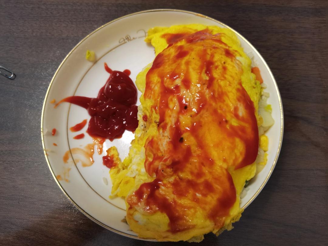 家庭版蛋包饭