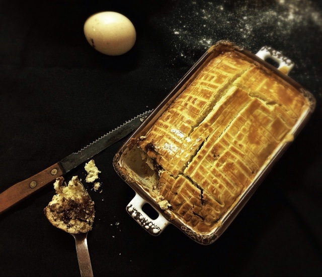 榛子巧克力法式馅饼