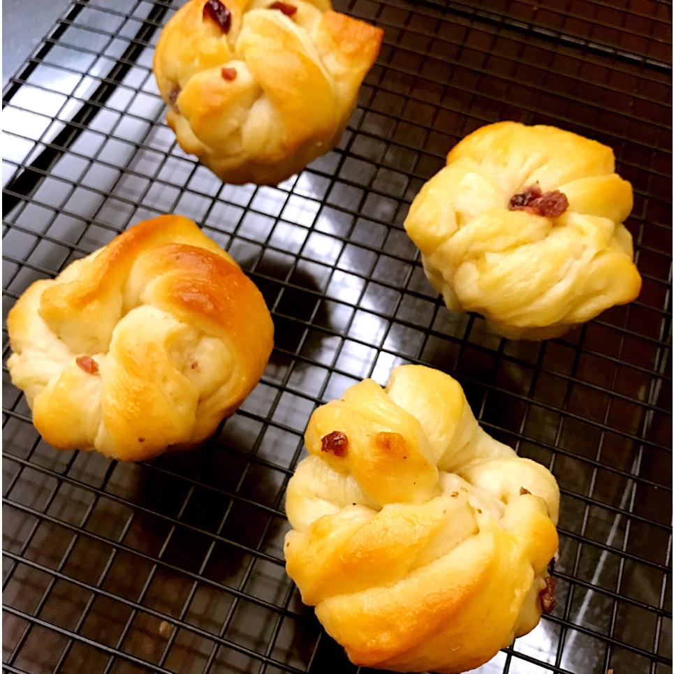 蔓越莓优格小面包块