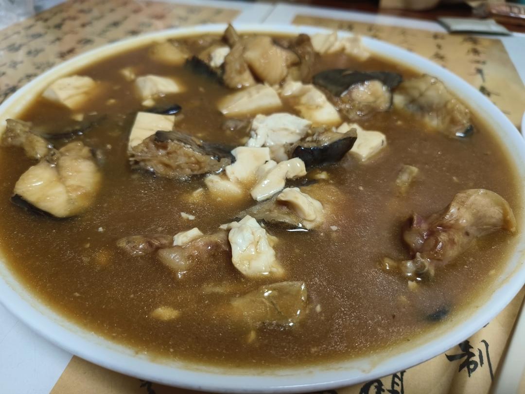 清江鮰鱼烧豆腐