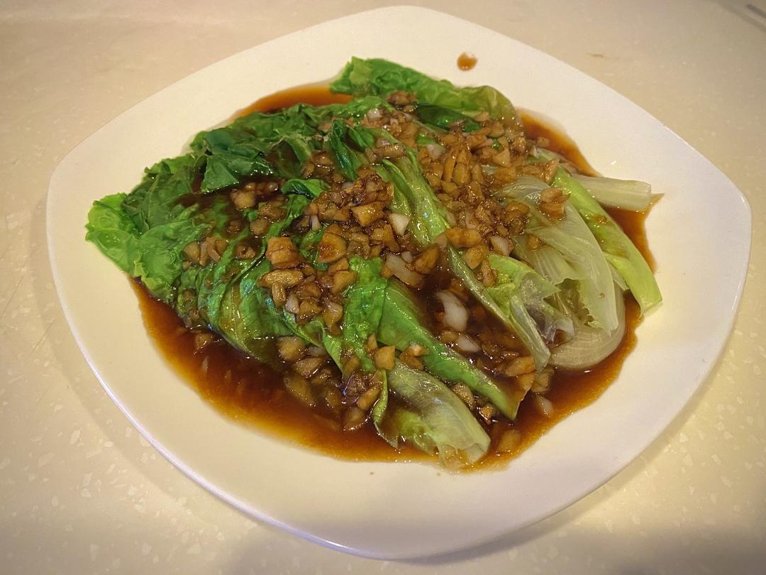 5分钟上桌的蚝油生菜