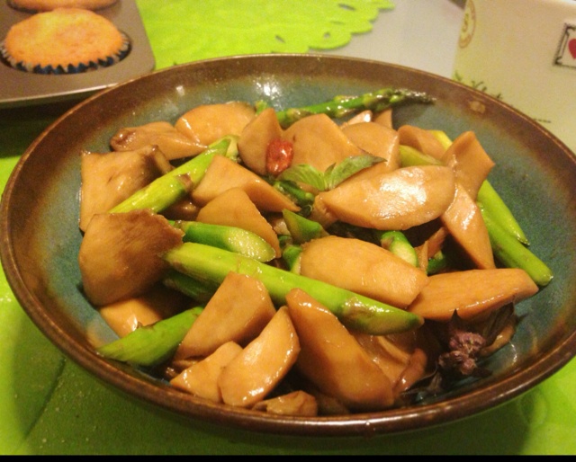 三杯杏鲍菇