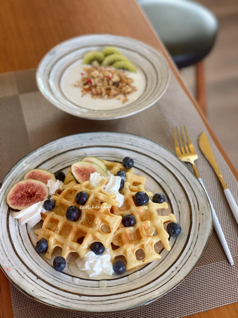 华夫饼Waffle🧇｜松软版 简单易做
