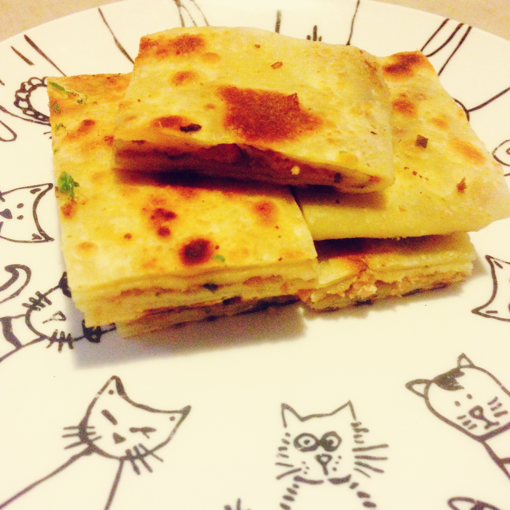 好吃cry的葱油饼（加肉的！！）