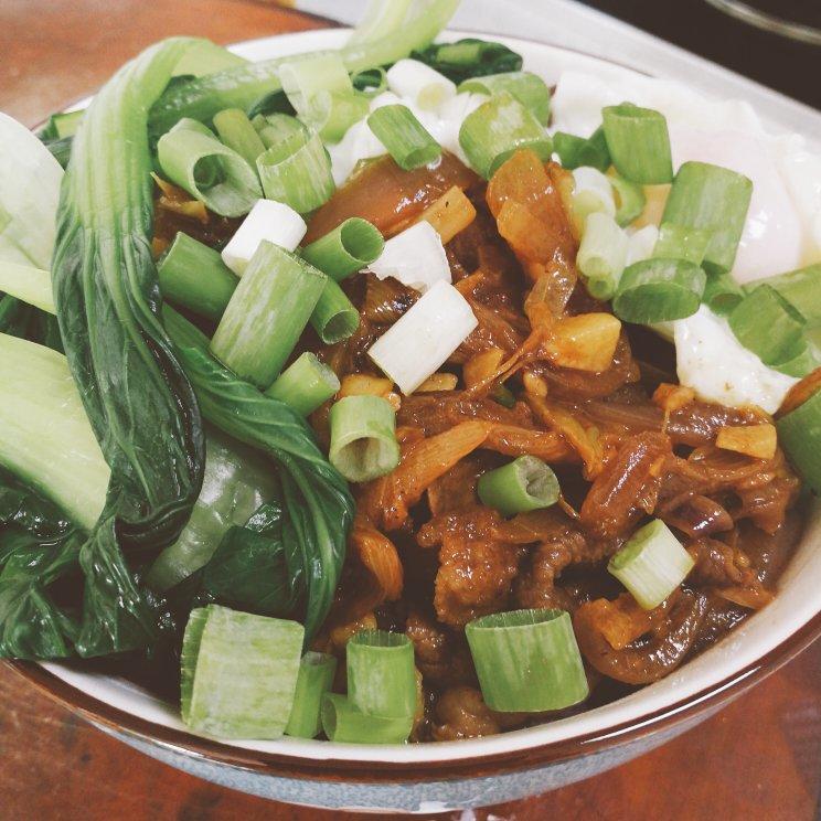 中式温泉牛丼饭