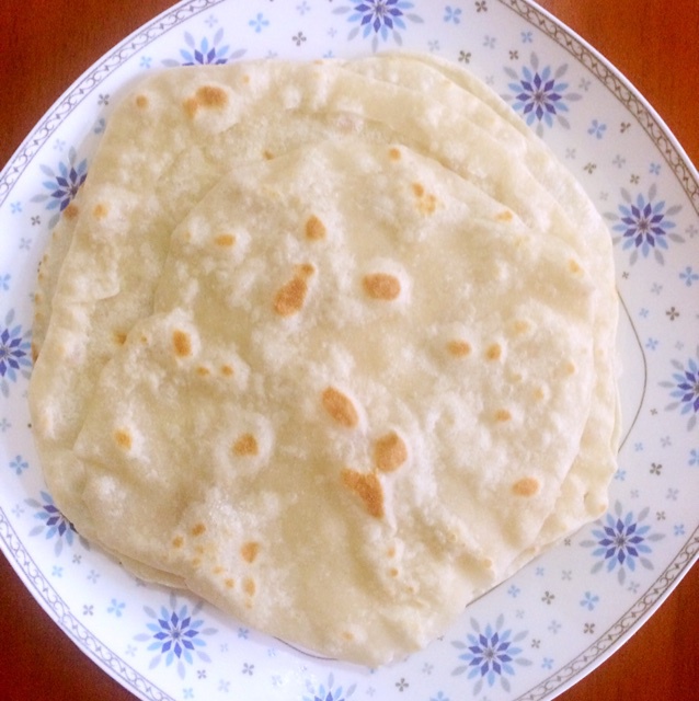 似水流年256做的烫面筋饼