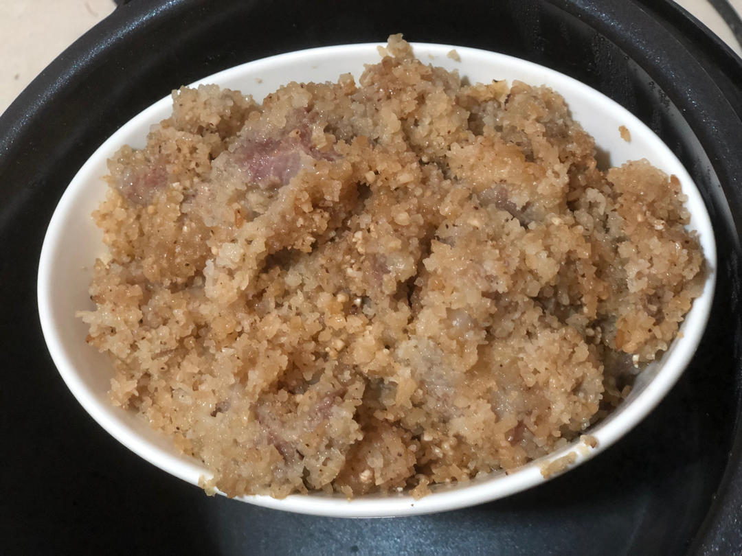 自制粉蒸肉的粉（擀面杖版