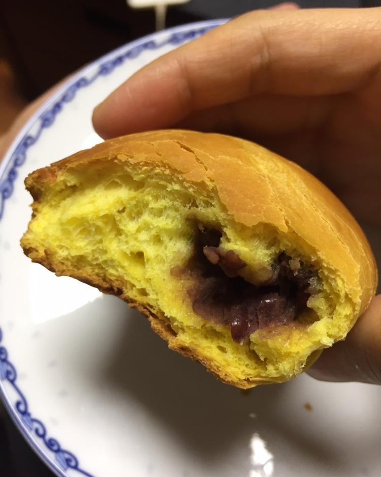 南瓜椰蓉面包（好吃到飞起来）