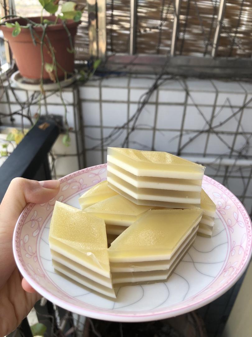 Q弹椰汁千层糕（马蹄糕）