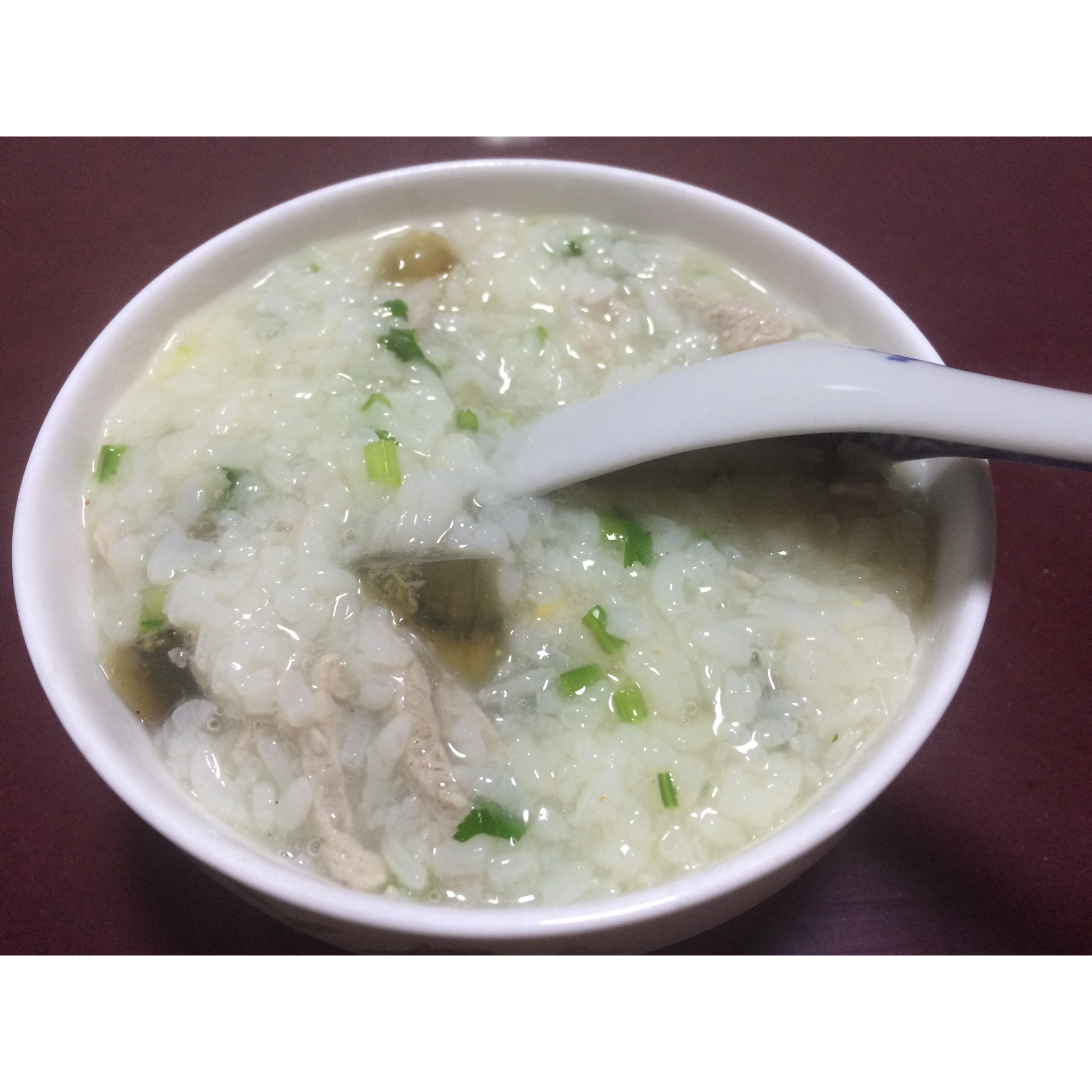 十五分钟快手之香滑皮蛋瘦肉粥(附五分钟电饭煲电压力锅更快捷方法)