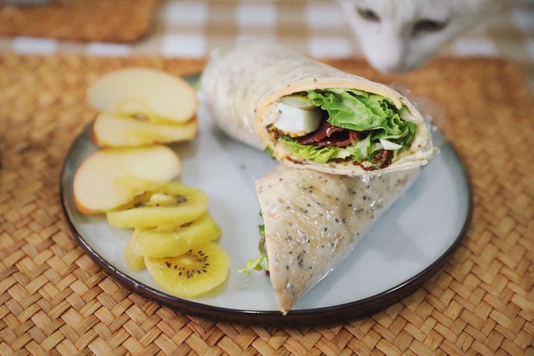 ｛轻食｝拉法卷的完美公式Laffa wrap（附饼皮做法）