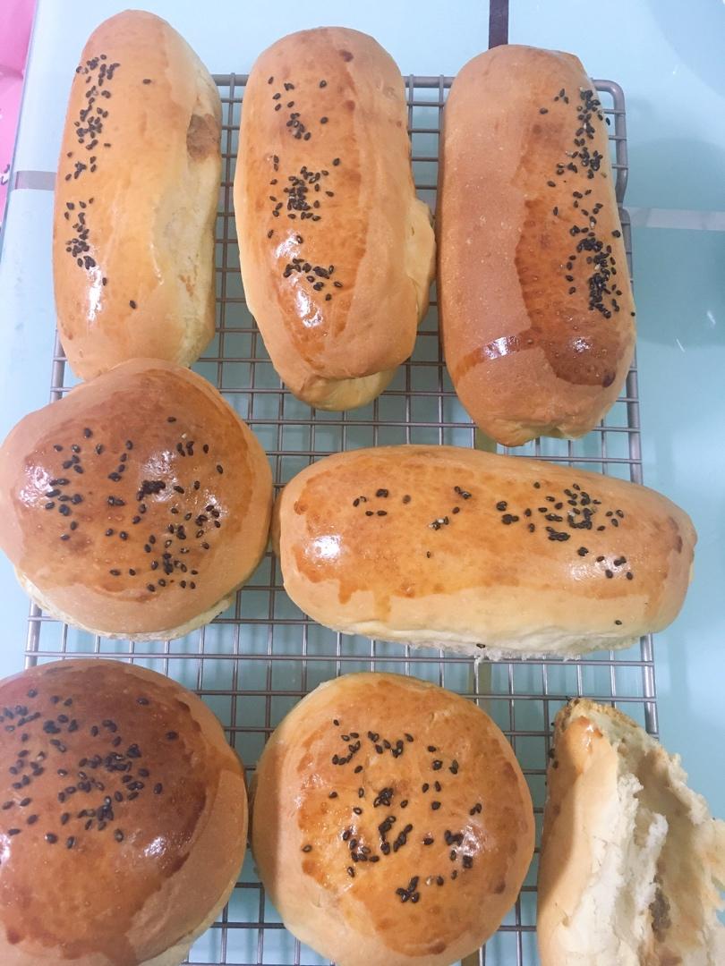 肉松沙拉酱面包（65度汤种）