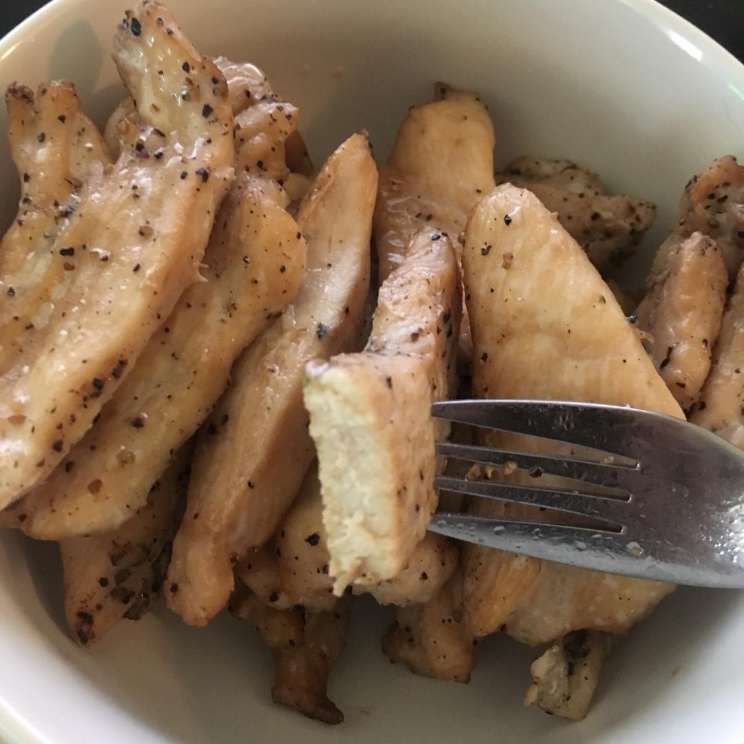 无油低脂烤鸡胸肉（减肥版）