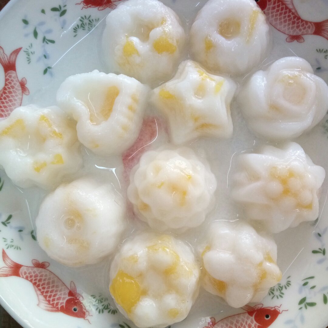午后小甜点芒果椰汁糕教程