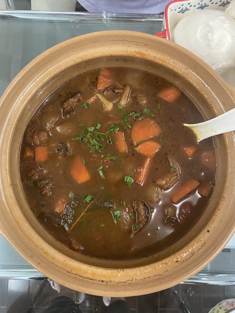 番茄土豆炖牛腩