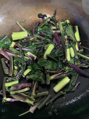 清炒红菜苔的做法 步骤5
