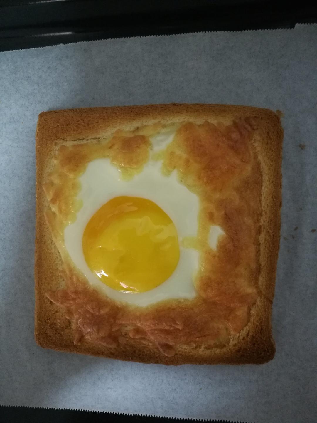 鸡蛋芝士烤吐司