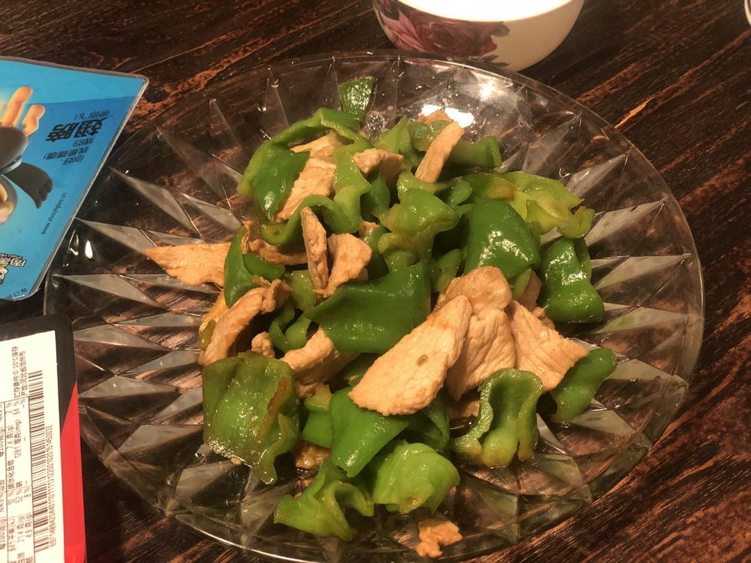 青椒炒肉