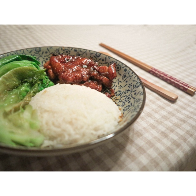 日式照烧鸡排饭