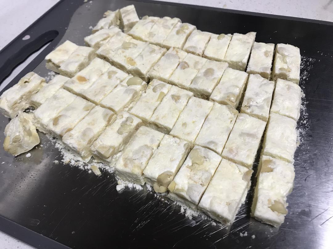宝宝版牛轧糖雪花酥无砂糖