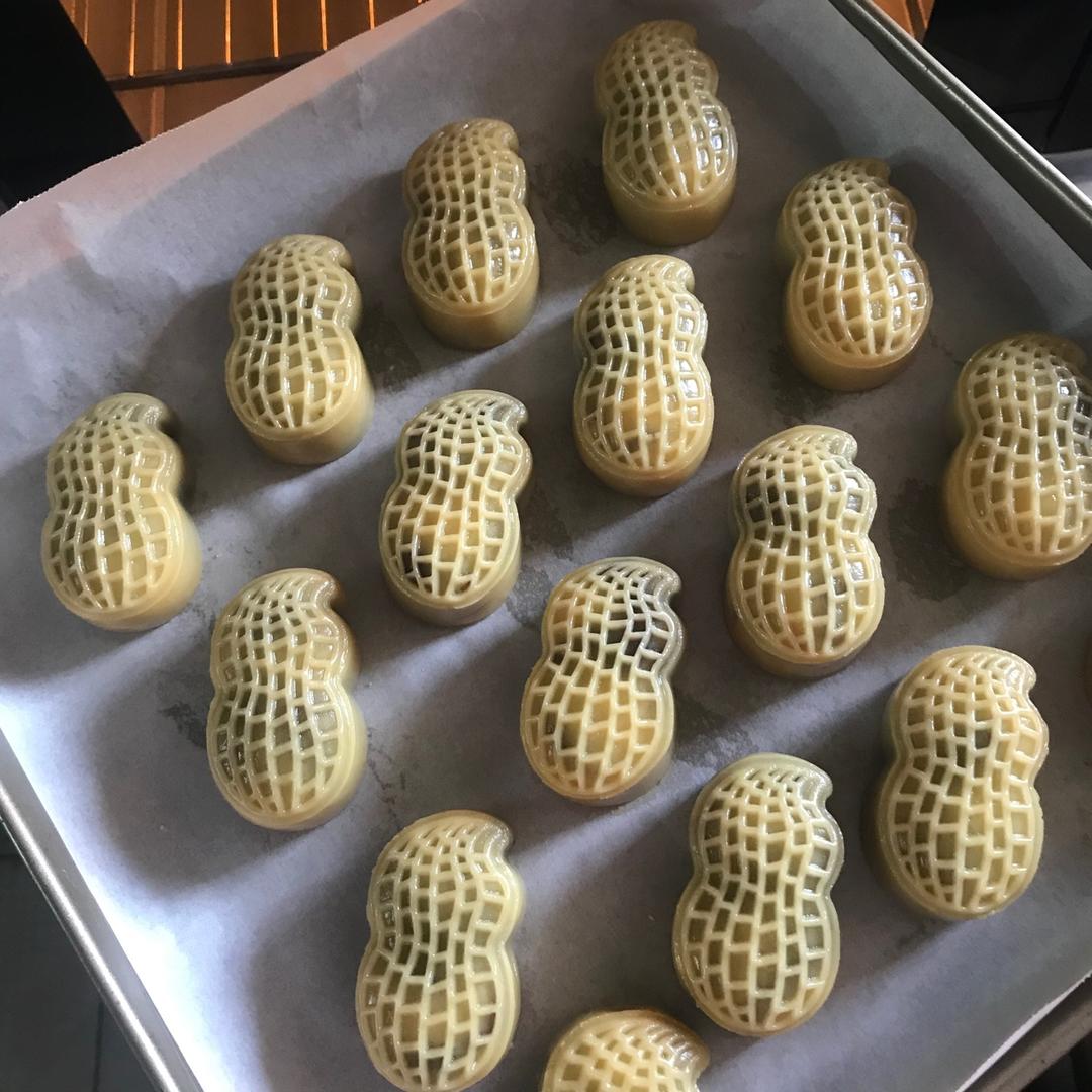 好事（柿）发（花）生🥜—广式伯爵红茶花生月饼