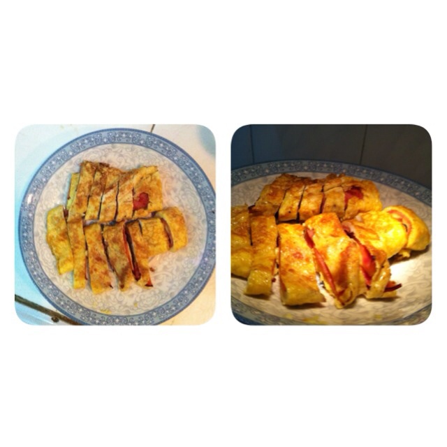 培根蛋卷&火腿蛋卷