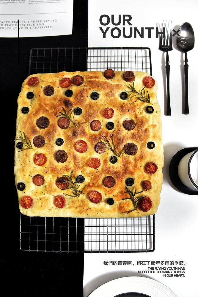 🔥Focaccia高颜值地中海风情佛卡夏—简单快手方便