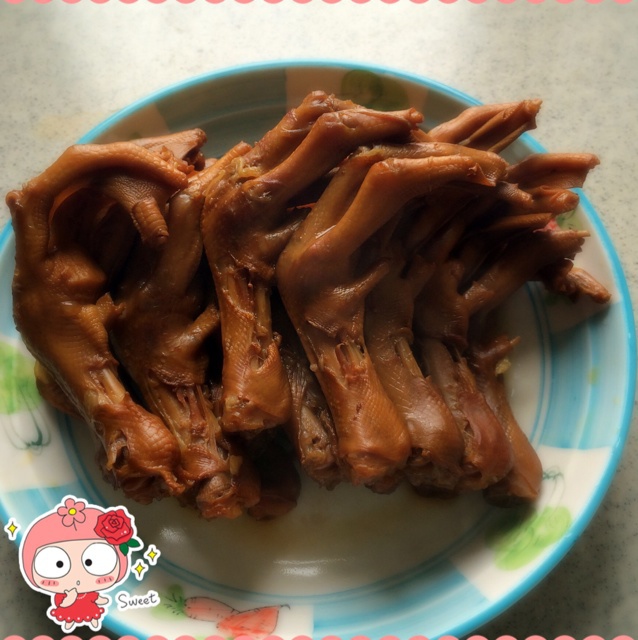 卤鸭掌