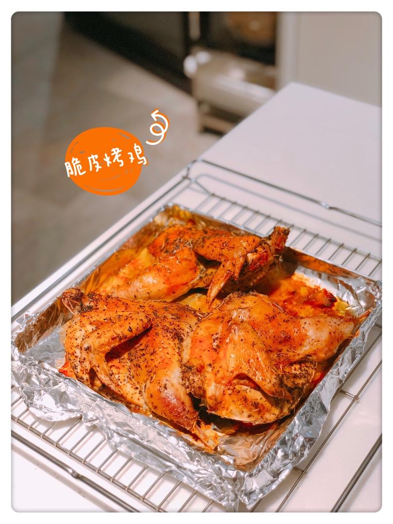 脆皮烤鸡
