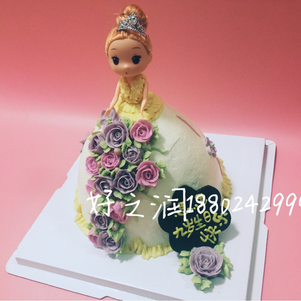 韩花豆沙奶油花（可以做无色素的漂亮花花）