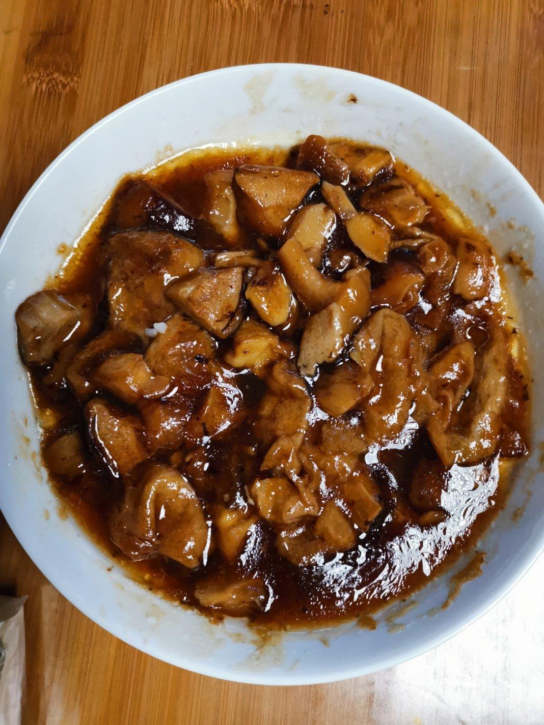 香菇烧面筋