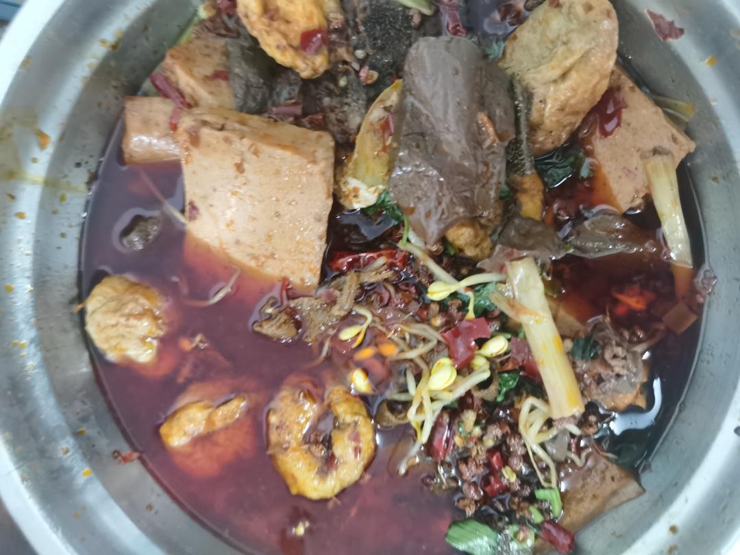香辣毛血旺