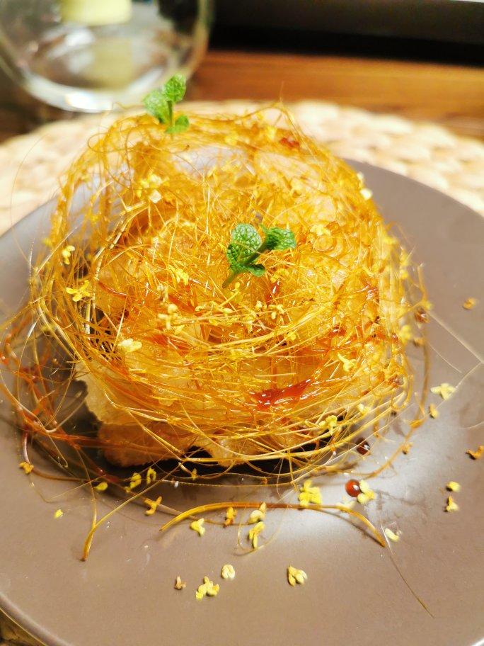 金玉满堂年糕塔（拔丝芝士年糕塔）