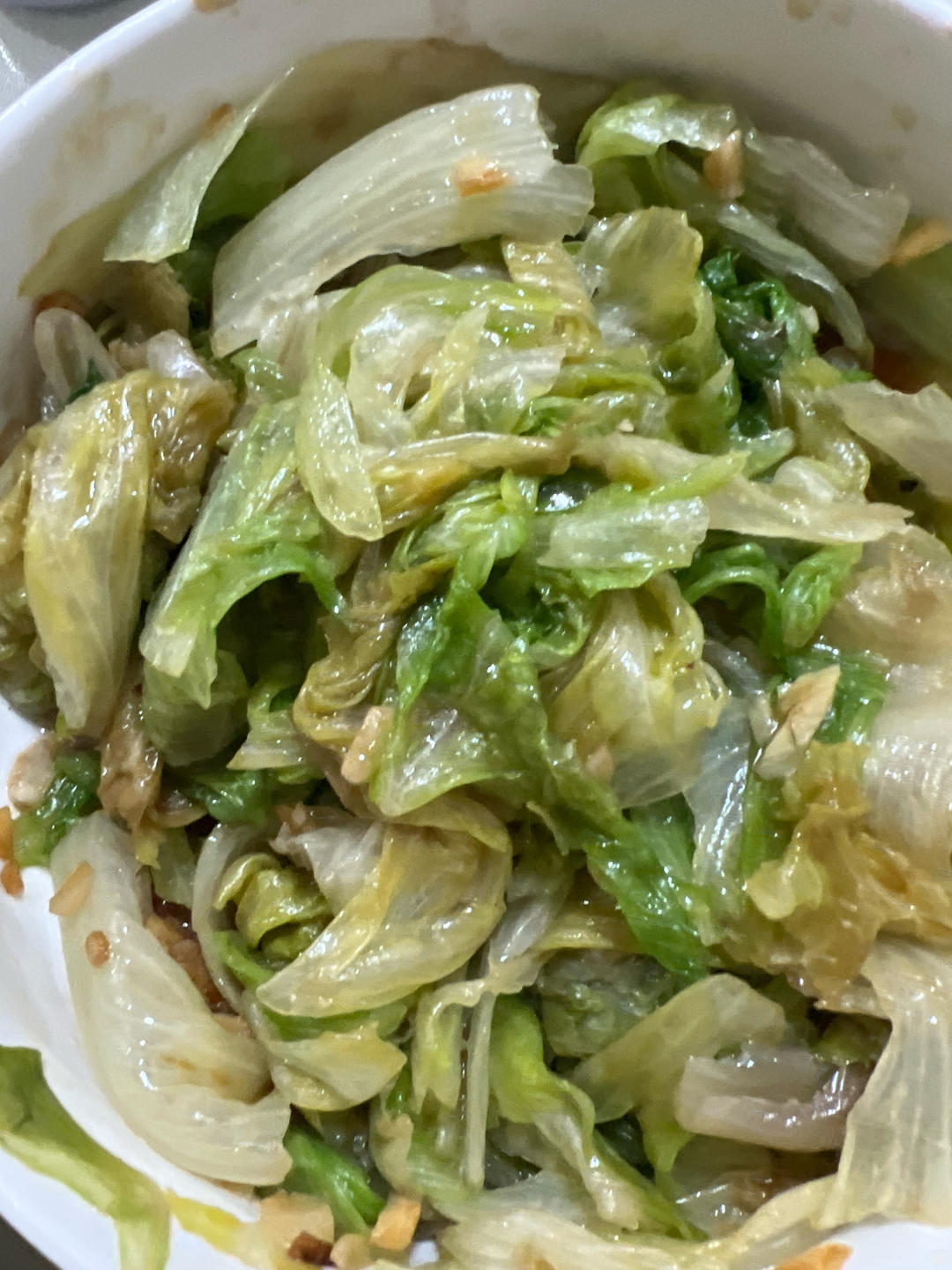 下饭的蒜蓉西生菜