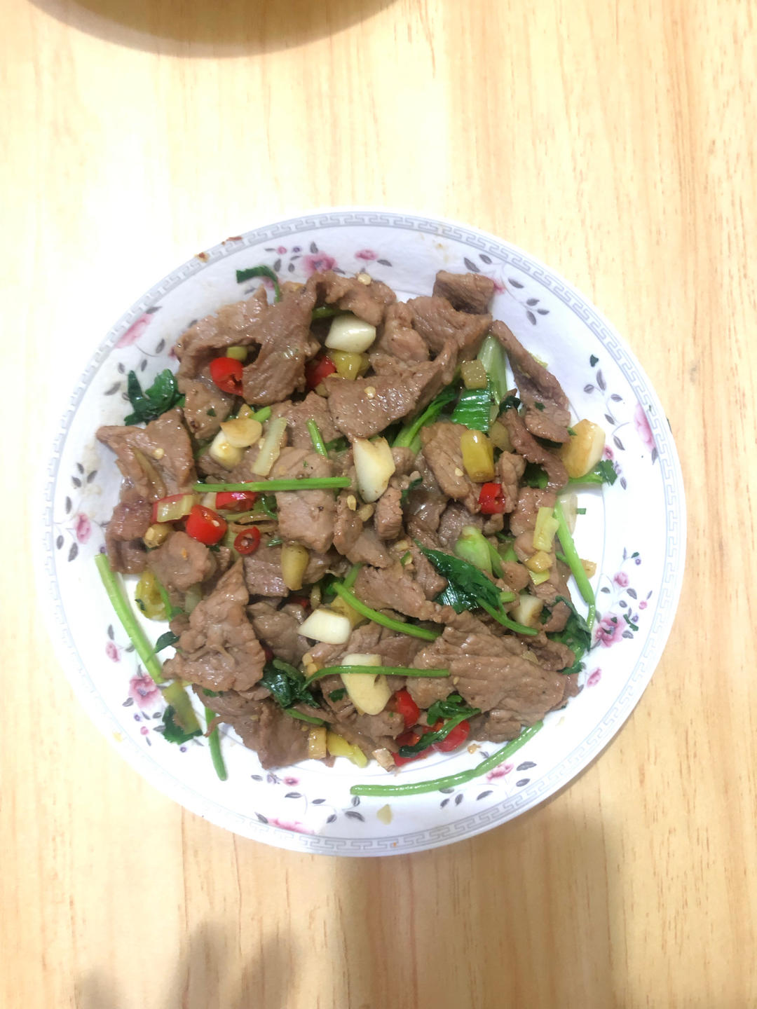 小炒牛肉的做法