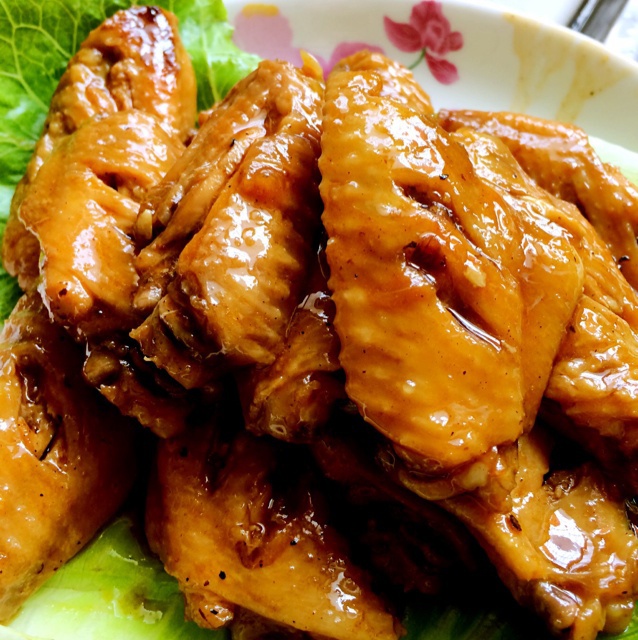 黑椒汁煎鸡翅