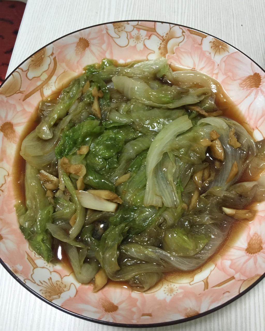 蚝油生菜