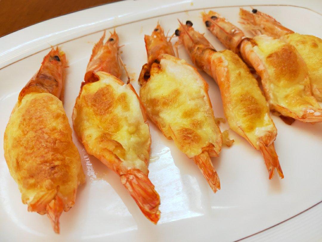 芝士沙拉酱焗大虾