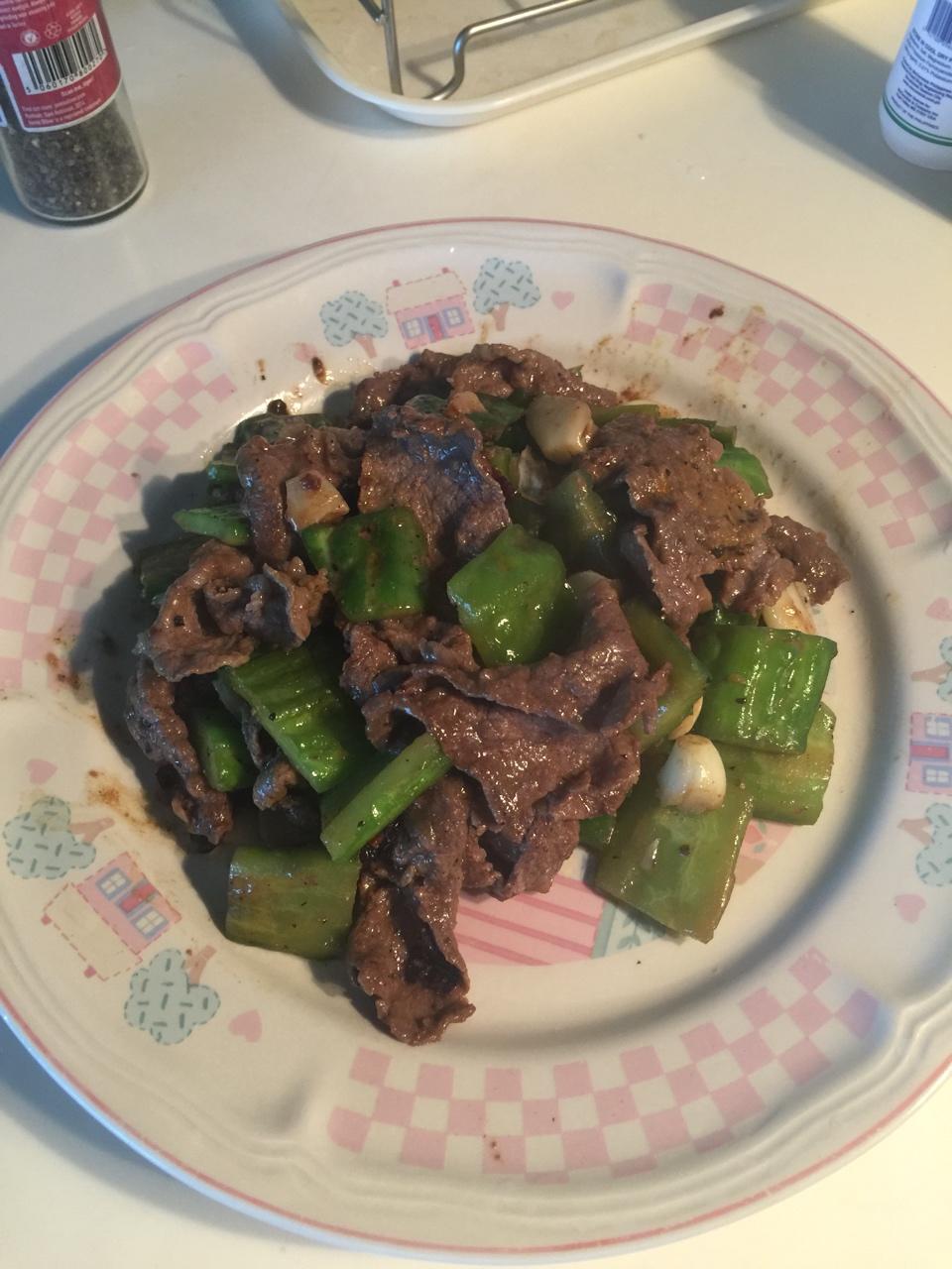经典粤菜凉瓜牛肉