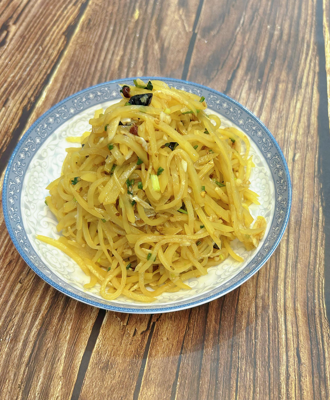 炝拌土豆丝（凉菜）