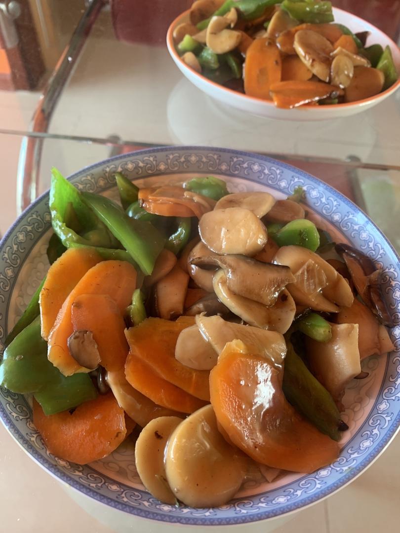 老丁的私房菜-美极杏鲍菇