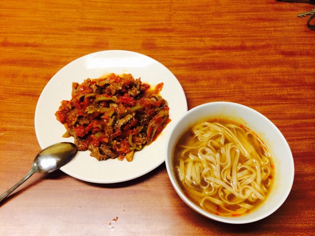 番茄炒牛肉