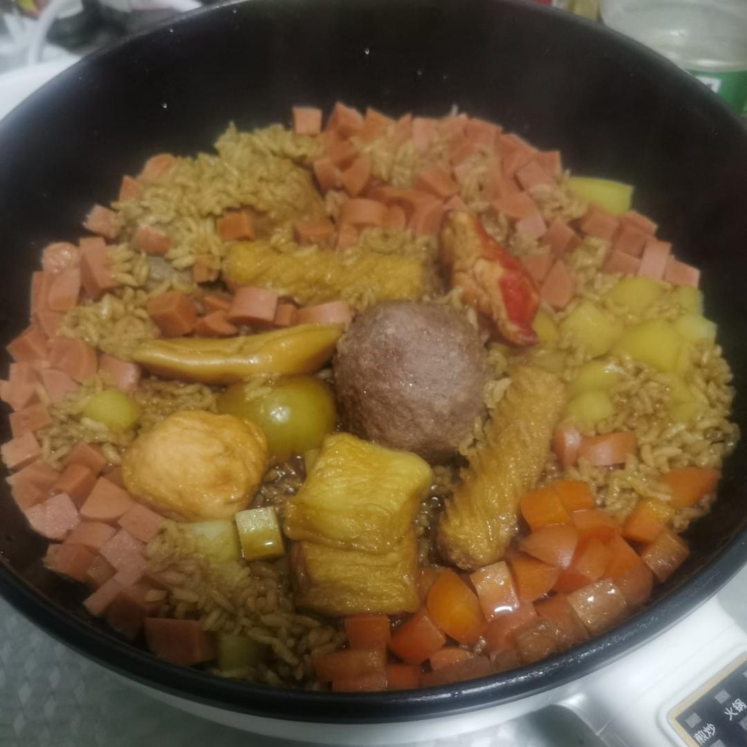 电饭锅焖饭系列：酱油饭
